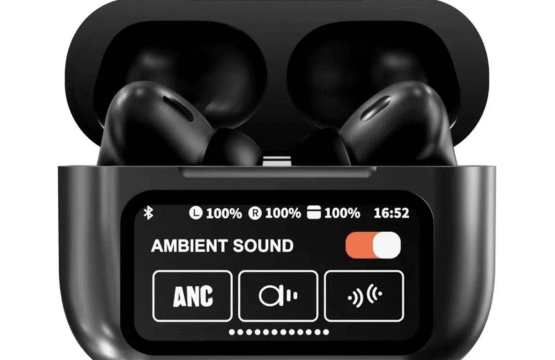 A9 Pro ANC Airpods ANC/ENC - Digital Display Case Touch Screen Wireless Earbuds