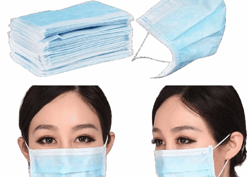 Disposable Surgical Face Mask 3 Ply With Nose Pin