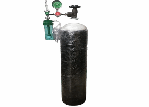 Oxygen cylinder capacity 10-liters with regulator