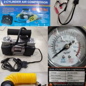 Dual Cylinder Air Compressor 12V MarketPk