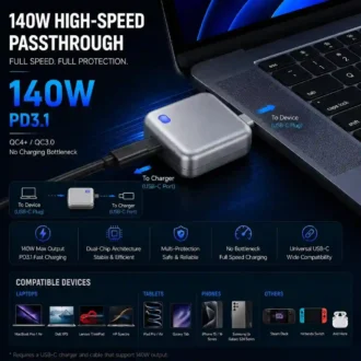 Smart Auto Stop Charging Adapter MarketPk