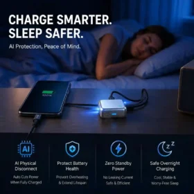 Smart Auto Stop Charging Adapter MarketPk